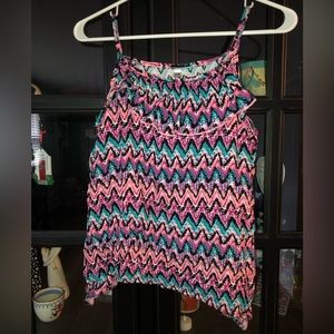 Girl’s Pink and Blue Blouse